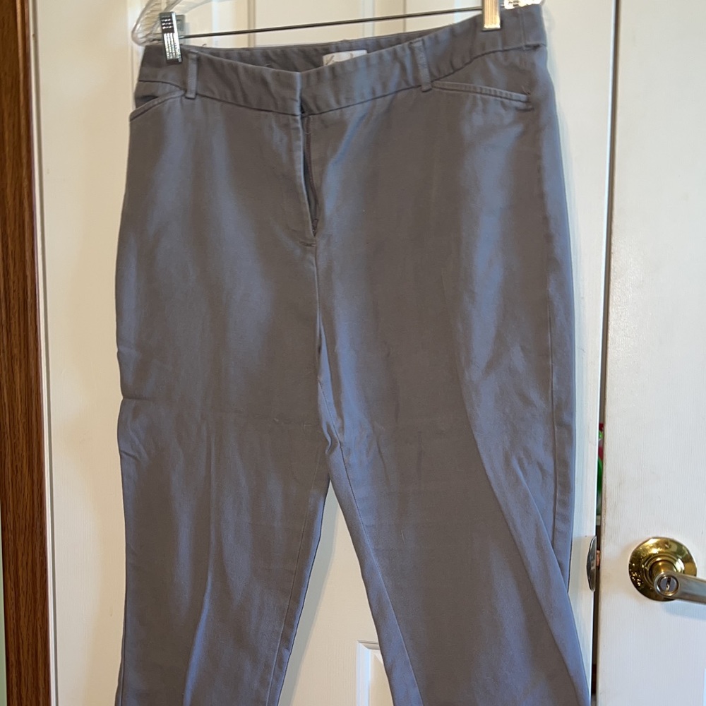 Gray Capris
